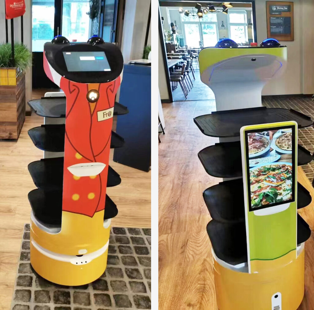 restaurant food delivery robot