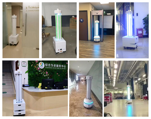 UV disinfection robot for hospital