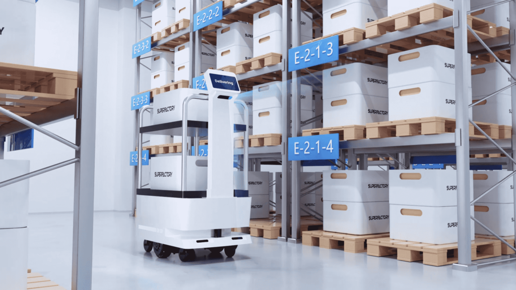 factory delivery robot